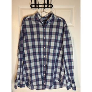 Vineyard Vines Plaid Button Down - XL